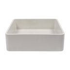 Nood Co Vesl Square Surface Mount Basin Ivory