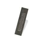 Miniature Fornace Formella 60x240 Matt Nero Fumo Subway Sample
