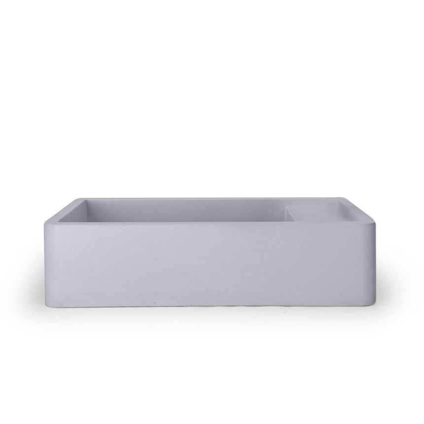 Nood Co Shelf 02 Surface Mount Basin No Overflow Lilac Bathroom Basin Nood Co 0 Tap Hole  