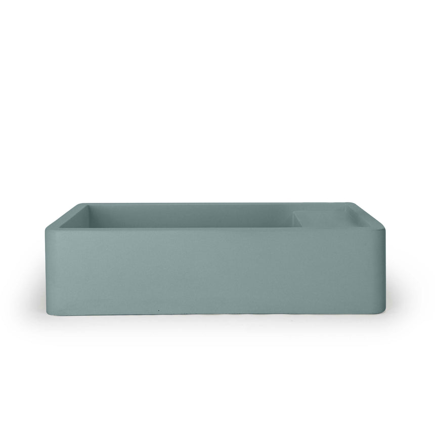 Nood Co Shelf 02 Surface Mount Basin No Overflow Rowboat Bathroom Basin Nood Co 0 Tap Hole  