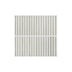 Ukibori Mosaic Kit Kat 15x145mm Porcelain Gloss White