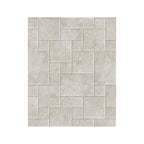 Cantal French Pattern 600x400 Matt Almond Travertine Look Rectified