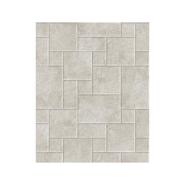 Cantal French Pattern Grip Almond Travertine Look Tiles GNS Default Title  