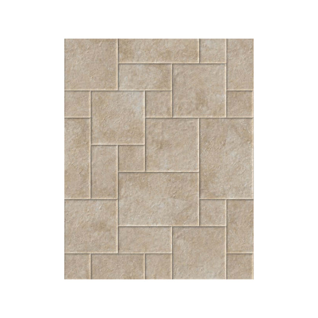 Cantal French Pattern Grip Beige Travertine Look Tiles GNS Default Title  