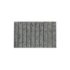 Apollo Mosaic Concave 198x318mm Natural Stone Honed Pepper