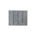 Apollo Mosaic Rectangle 60x200mm Natural Stone Tumbled Ice