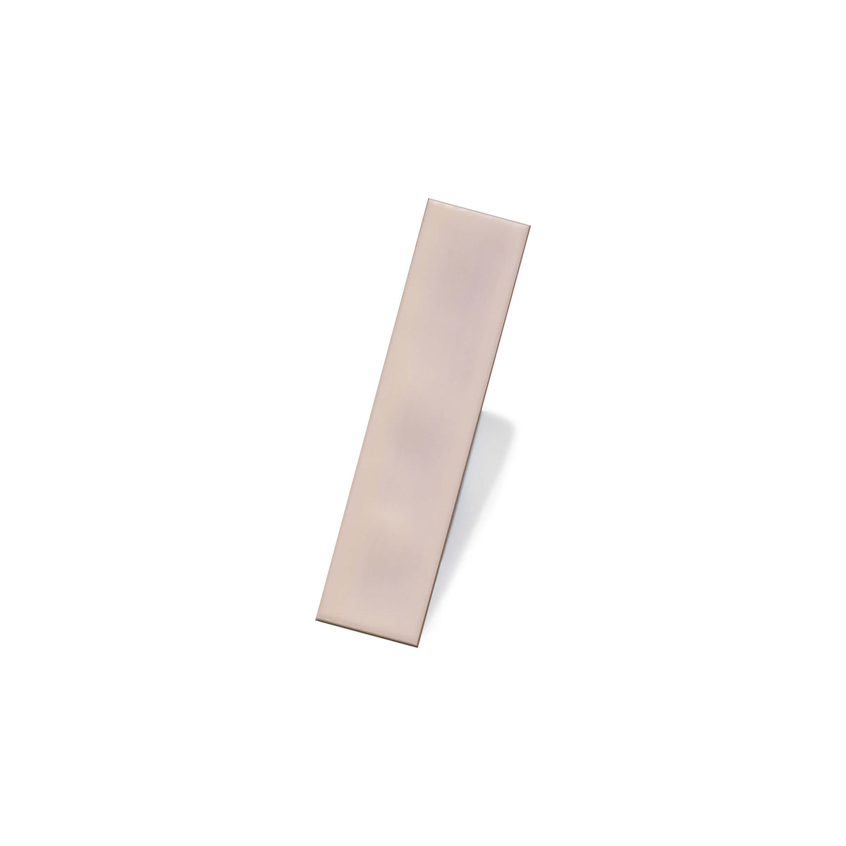 Hamilton 68x280mm satin pink ceramic subway tile by Tilemall with wavy surface texture
