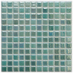Leyla Mosaic Square 25x25mm Gloss Tahiti