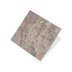 Silver - Travertine Paver 406x406x30 Tumbled Silver Natural Stone Brush Tumbled