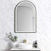 Archie Metal Frame LED Mirror 900x600 Black