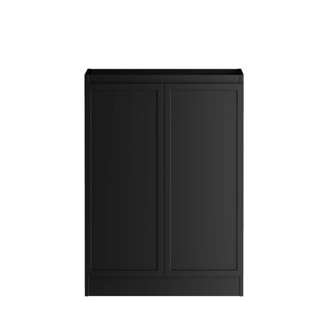 Bondi Hampshire Laundry Base Cabinet Satin Black 630 Laundry Cabinet Otti Australia Default Title  