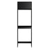 Tall Washing Machine Cabinet Matte Black 2100
