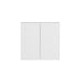 Bondi Wall Cabinet Matte White 630