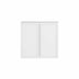 Bondi Hampshire Wall Cabinet Satin White 630