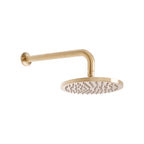 ADP Bloom Shower Rose & Arm Brushed Brass