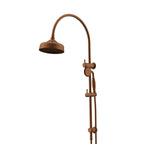 ADP Eternal Gooseneck Twin Shower Set Brushed Copper