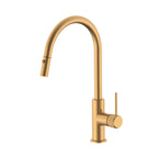 ADP Soul Groove Pull Kitchen Mixer Brushed Brass