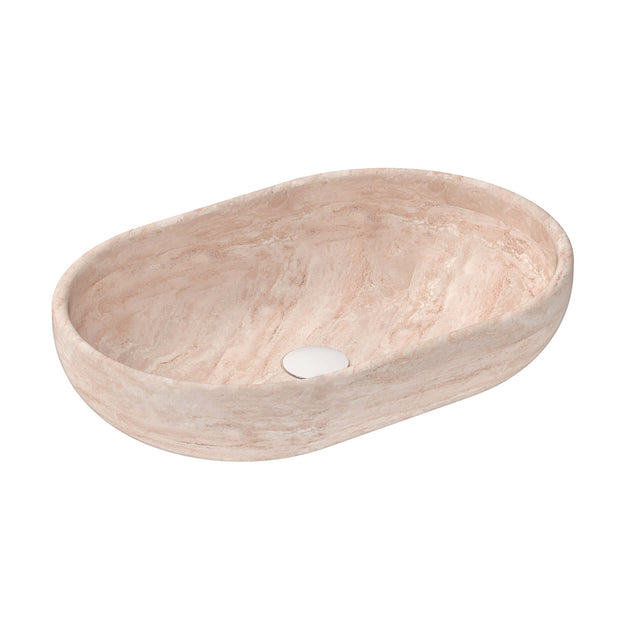 ADP Ollie Above Counter Basin Travertine Bathroom Basin ADP Default Title  