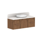 ADP Archie Door and Drawer Wall Hung Vanity Durasein Solid Surface