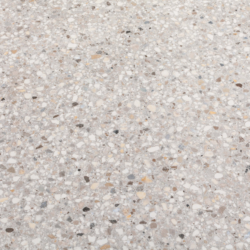 Shoreline 600x600 Matt Silver Grey Terrazzo Look Tiles Tilemall
