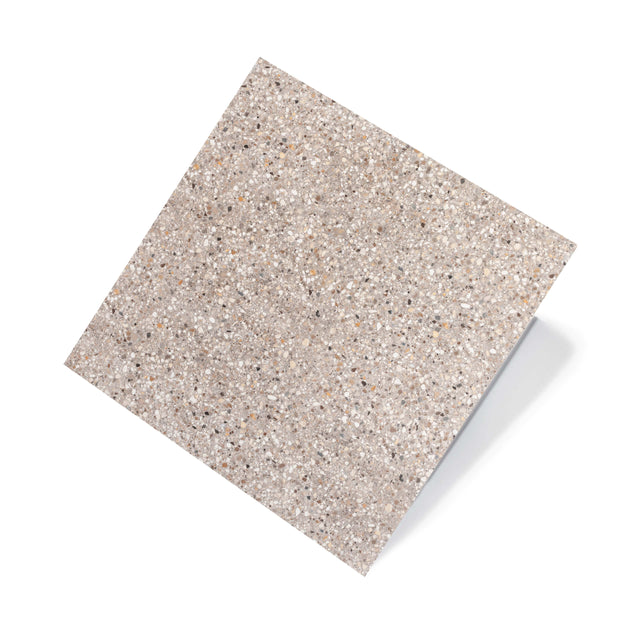 Shoreline 600x600 Matt Latte Terrazzo Look Tiles Tilemall