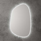 Tarcoola Asymmetric Frameless LED Mirror 550x900x30mm