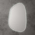 Tarcoola Asymmetric LED Mirror 553x903x36mm Brushed Nickel