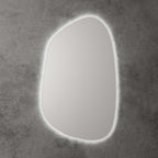 Tarcoola Asymmetric LED Mirror 553x903x36mm Matte White