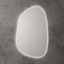 Tarcoola Asymmetric LED Mirror 553x903x36mm Matte White