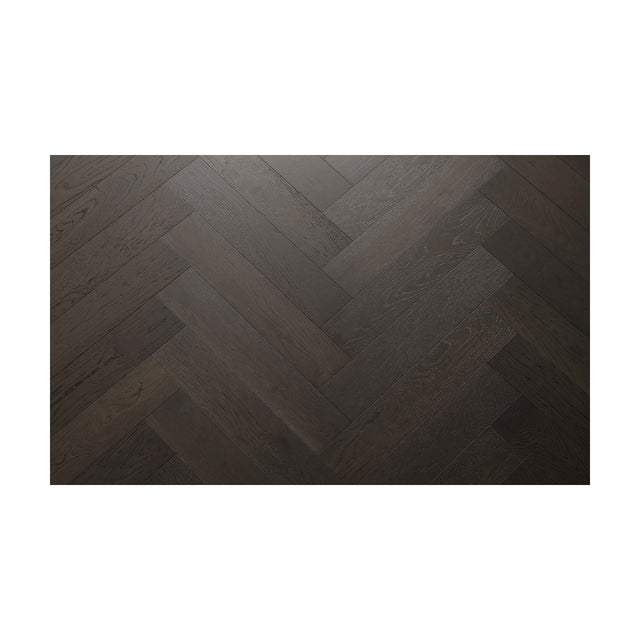 Castel Nuovo Herringbone Collection 600x120x14/3mm Rome Grey Engineered Flooring Topdeck Default Title