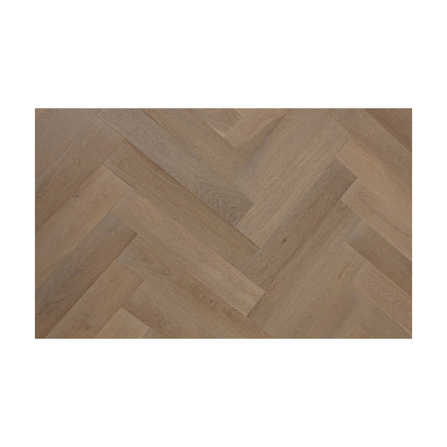 Castel Nuovo Herringbone Collection 600x120x14/3mm Monica Grey Engineered Flooring Topdeck Default Title