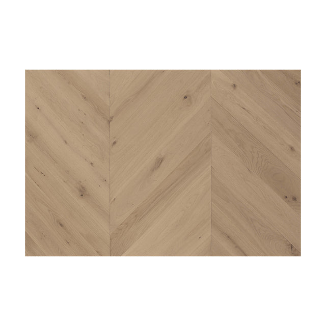 Cavallo Bianco Chevron Collection 780x125x3/14mm British Oak Natural Engineered Flooring Topdeck Default Title  