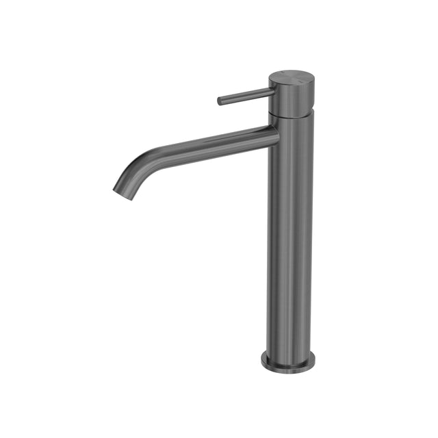 Nero Zen SS316L Tall Basin Mixer Graphite Tapware Nero