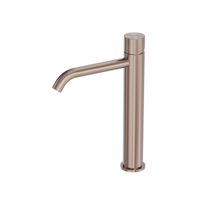 Nero Zen SS316L Tall Basin Mixer Handless Brushed Bronze Tapware Nero Default Title