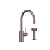 Nero Zen SS316L Kitchen Mixer With Hand Spray Brushed Bronze