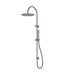 Nero Zen SS316L Twin Shower With Outdoor Shower Hose Brushed Bronze