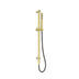 Nero Zen SS316L Shower Rail With Outdoor Shower Hose Brushed Gold