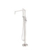 Nero Zen SS316L Freestanding Bath Mixer Brushed Nickel