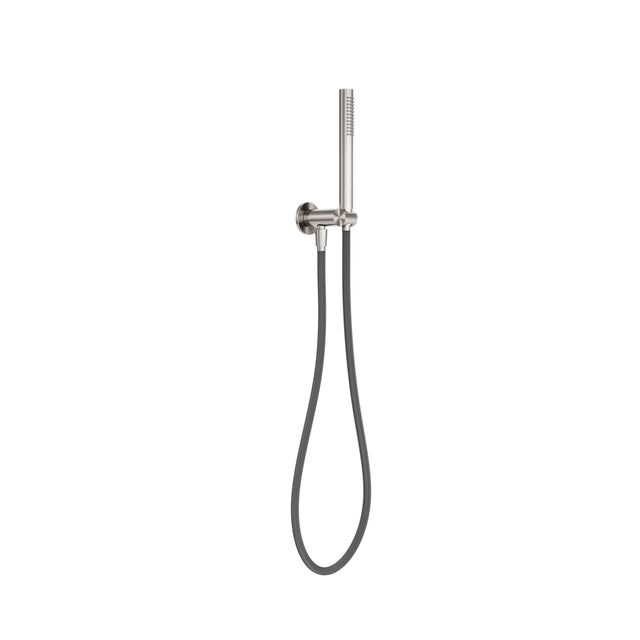 Nero Zen SS316L Shower On Bracket With Outdoor Shower Hose Brushed Nickel Shower Nero Default Title