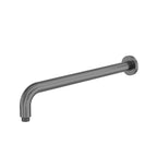 Nero Zen SS316L Round Shower Arm 400mm Length Graphite