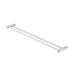 Nero Zen SS316L Double Towel Rail 800mm Brushed Nickel