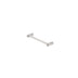 Nero Zen SS316L Hand Towel Rail Brushed Nickel