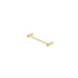 Nero Zen SS316L Hand Towel Rail Brushed Gold