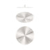 Nero Zen SS316L 300mm Round Shower Head Brushed Nickel