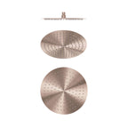 Nero Zen SS316L 300mm Round Shower Head Brushed Bronze