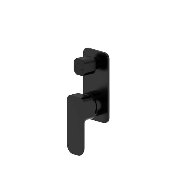 Oskar Shower Mixer With Diverter Matte Black Shower Otti Australia Default Title  