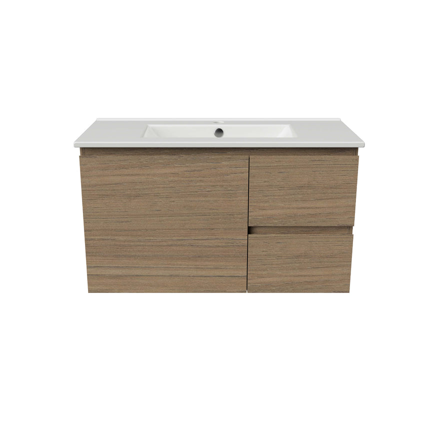 Florida Ensuite Vanity On Legs Urban Top Vanity Timberline 800mm