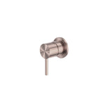 Nero Zen Ss316L Shower Mixer Brushed Bronze