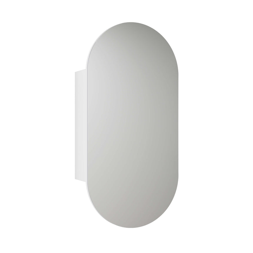 Aulic Beau Monde Oblong Shaving Cabinet Shaving Cabinet Aulic Matte White  