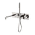 Nero Opal Progressive Shower System With Spout 230mm Brushed Nickel